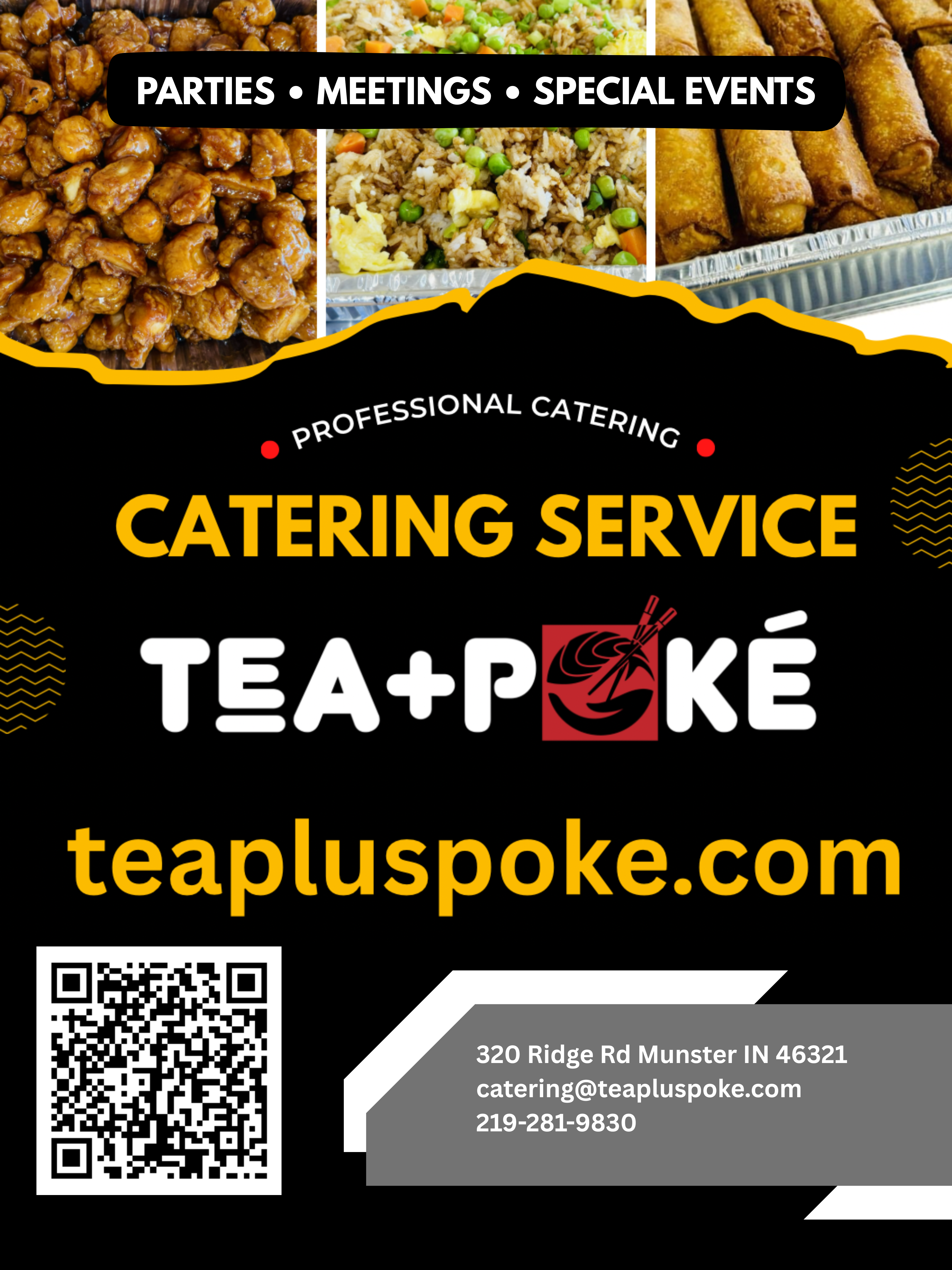 Asian and Chinese Food Catering